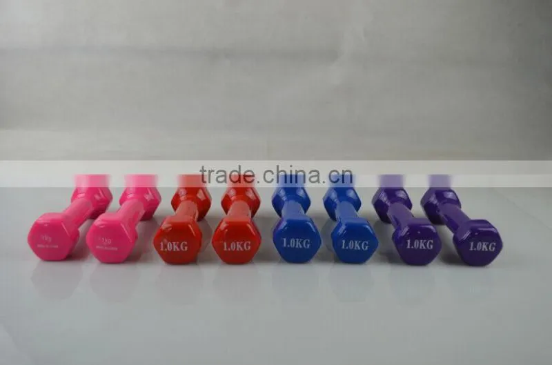 vinyl dipped dumbbell for women lose weight
