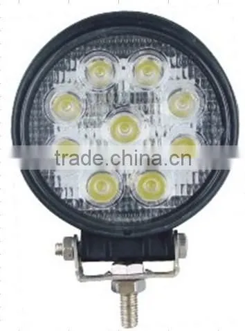 27W led work light bar for turck 10-30V DC LED work lamp CE Certification