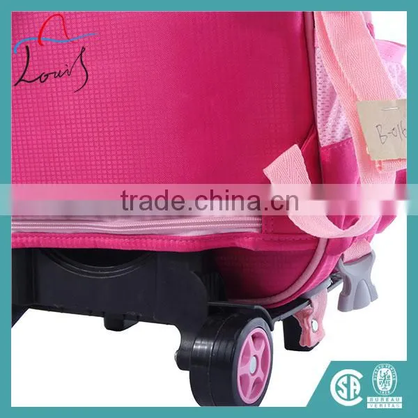 2014 cute school trolley bag