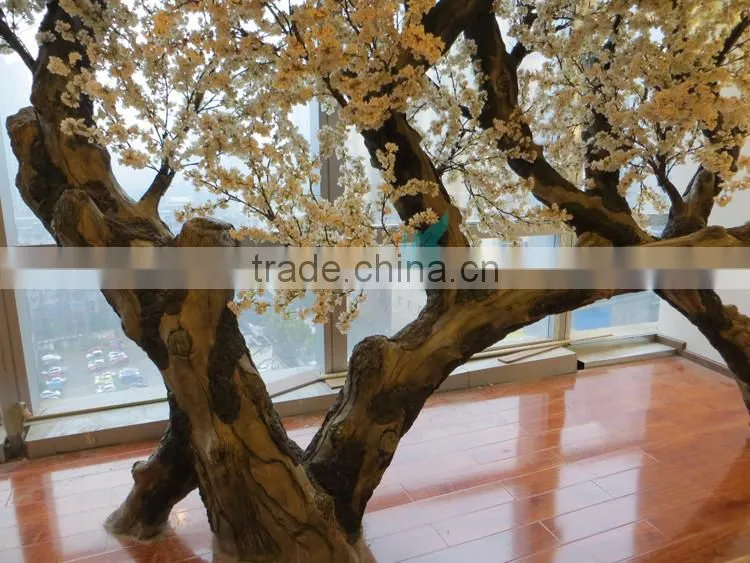 artificial cherry blossom tree without leaves