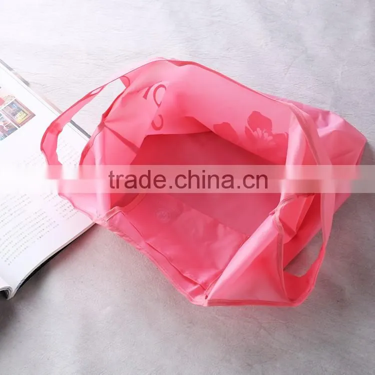 Useful supermarket shopping tote bag polyester fabrics bag
