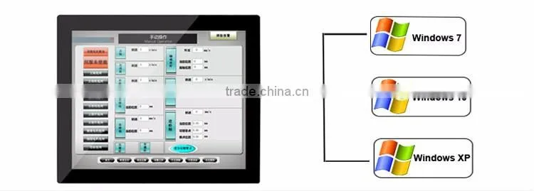 capacitive touch screen 17 inch with 1280x1024 tft lcd diplay