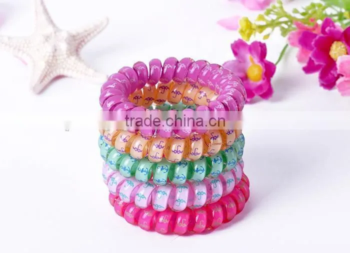 Traceless Fabric Telephone line Elastic Hair Ring