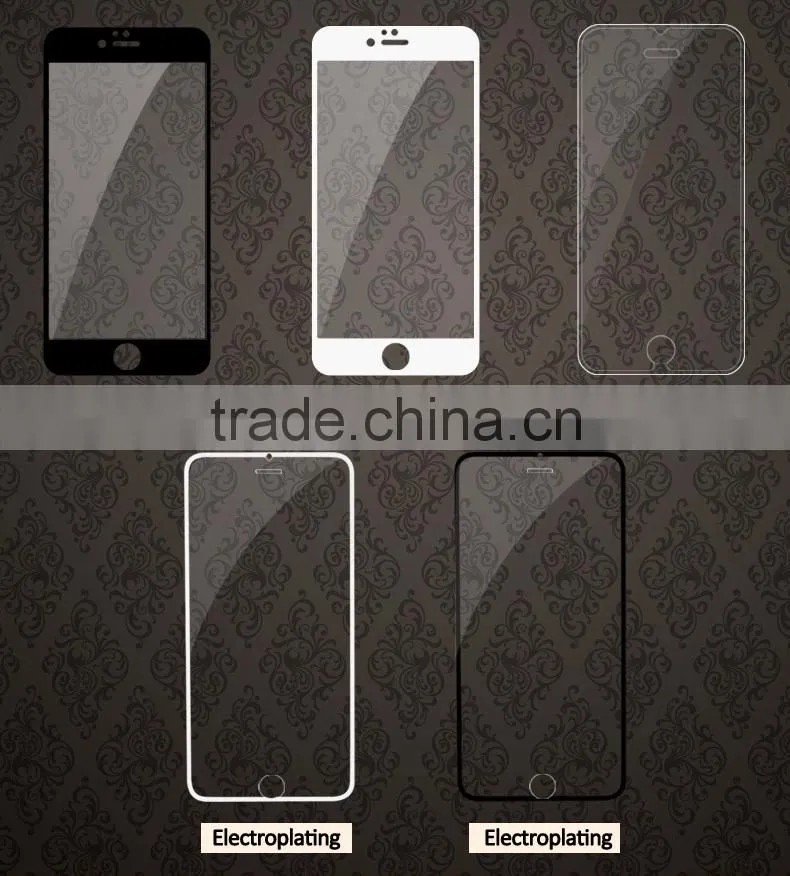 china alibaba waterproof tempered glass screen protector for iphone 6 plus mobile phohe accessories