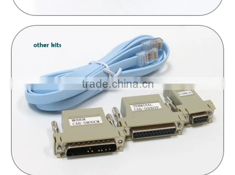 New CAB-500DTF DB25 female to RJ45 female adapter