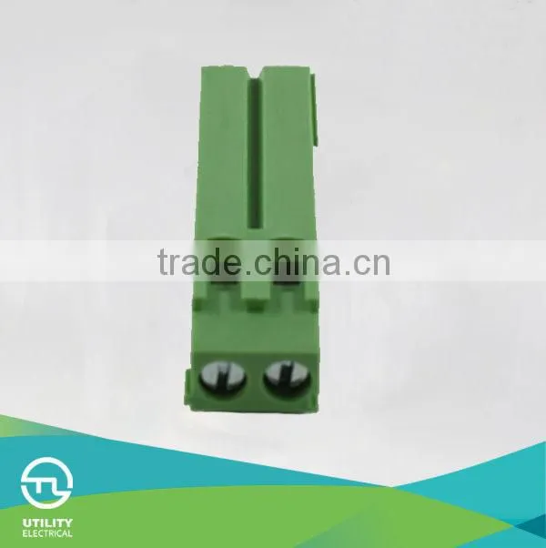 Conductor 20A Pitch 5.0mm 5.08mm MU1.5HB5.0(5.08) Terminal Blocks Cable Connector Supplies Electrical Equipment Brass