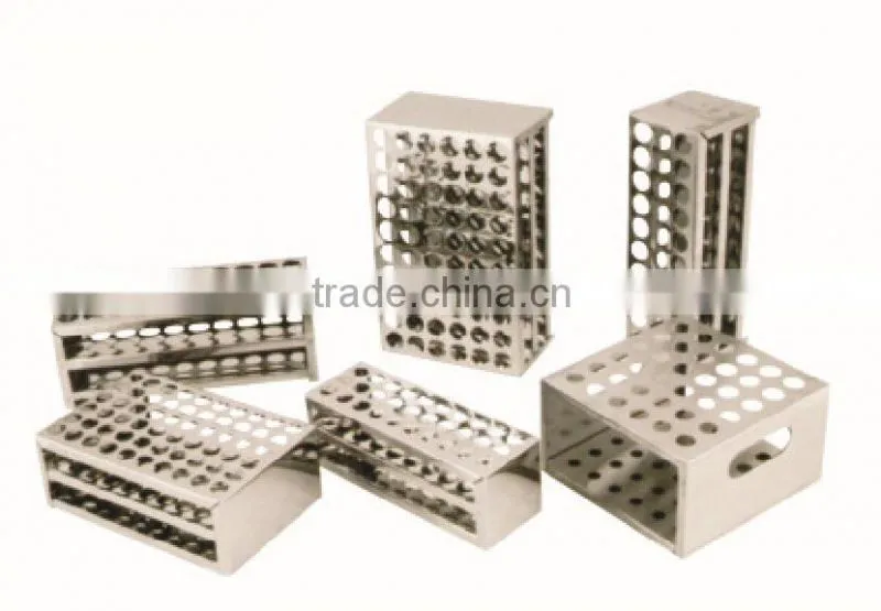 MK03-745 Hospital Surgical Medical Stainless Steel Medical Hollow Ware Instruments Test Tube Rack