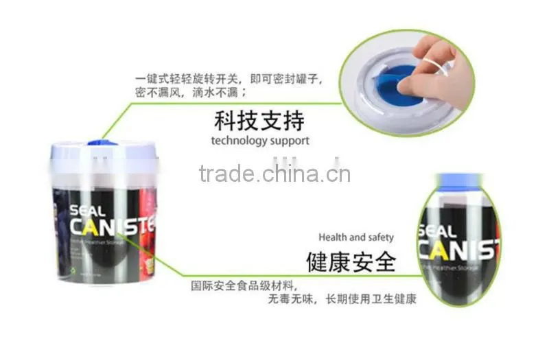 Round Airproof Storage Pot /Storage Tank/Storage Bottle/Bottle / Airtight Pot/Sealed Pot / Hermetical Jug/Candy Jug/Sealed Cans