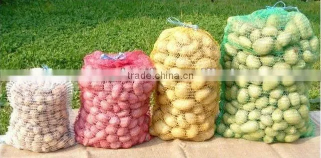 Fashionable cotton mesh bag for vegetables