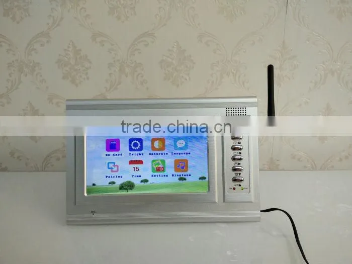 Digital Wireless Intercom Video Door Phone With Remote Door Release