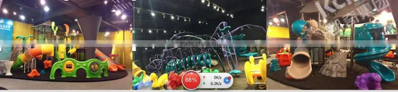 Kaiqi Playground Equipment Trampoline with high quality KQ60153B
