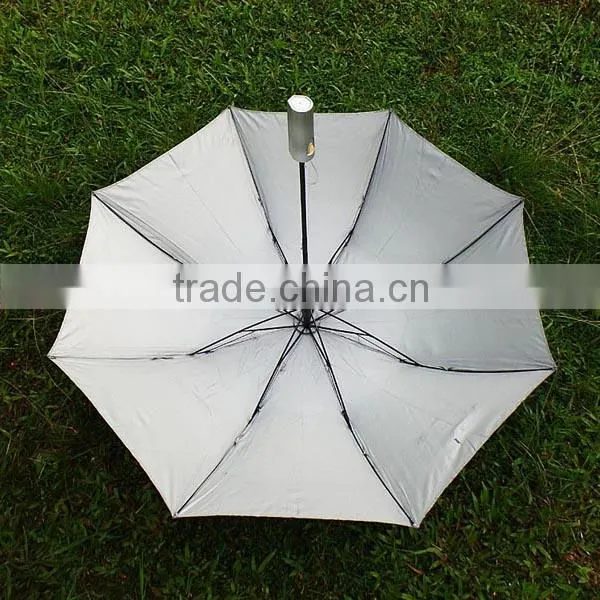 silver coating uv protection folding beach sun umbrella