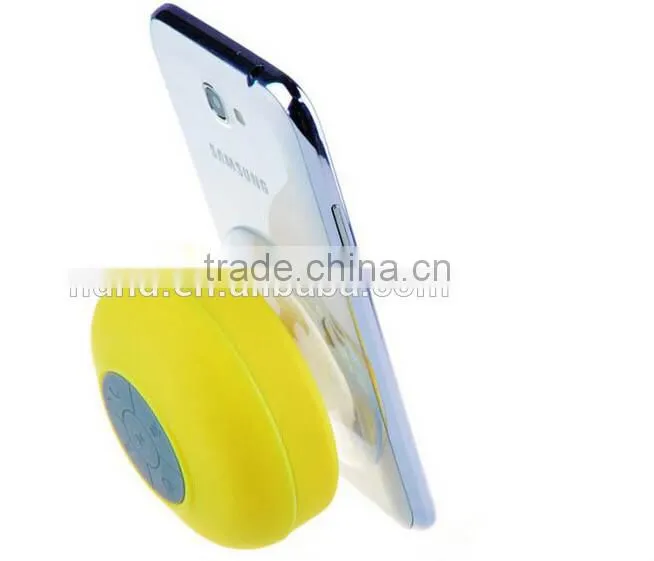 Colorful Mini Wireless Waterproof Bathroom Speaker With Sucker