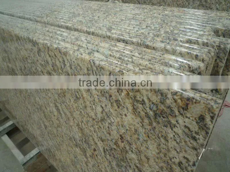 Tan brown Kitchen Granite Countertops