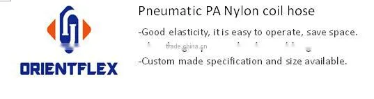 Pneumatic PA coiled air brake hose