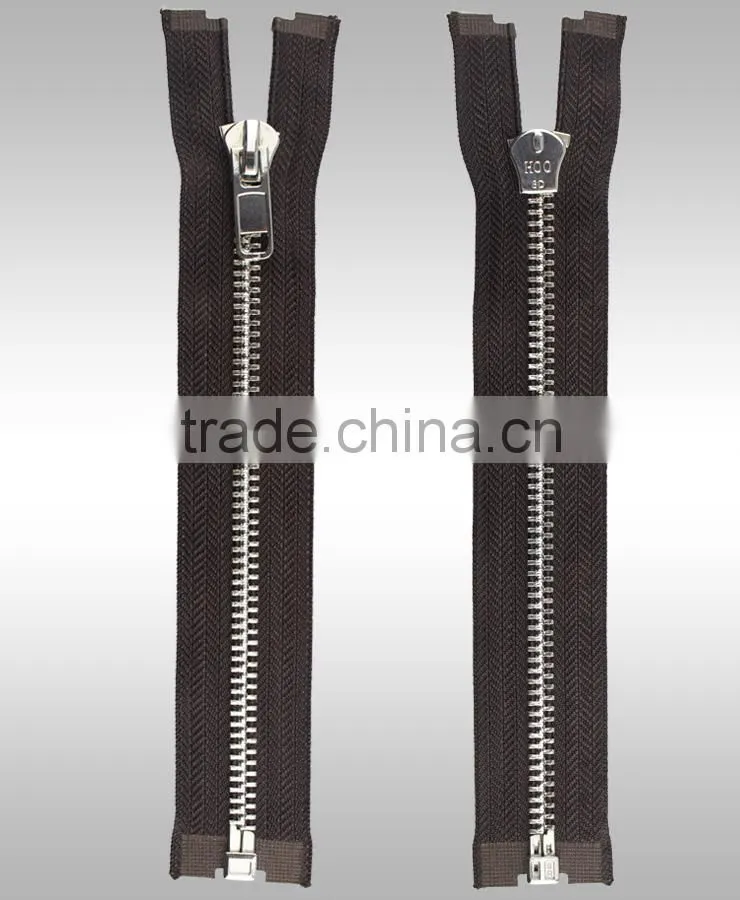 5# leather jacket metal zipper /metal zipper for hot sale