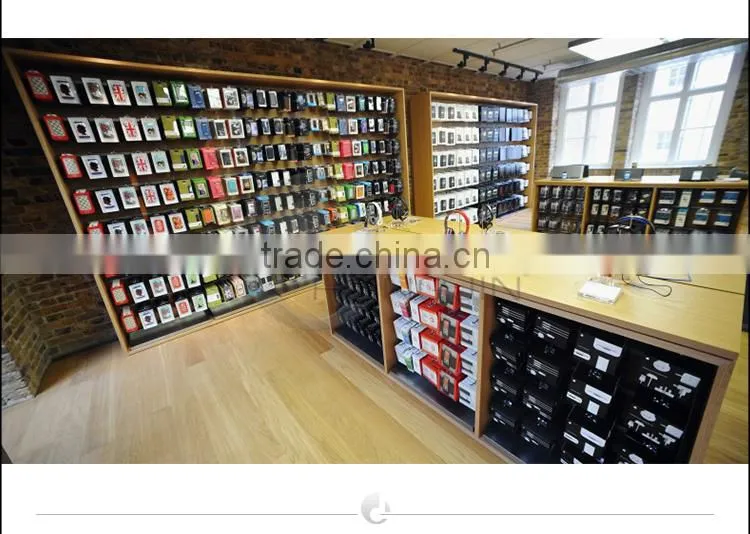 Hongjin Earphone Shop Wooden Display Stand
