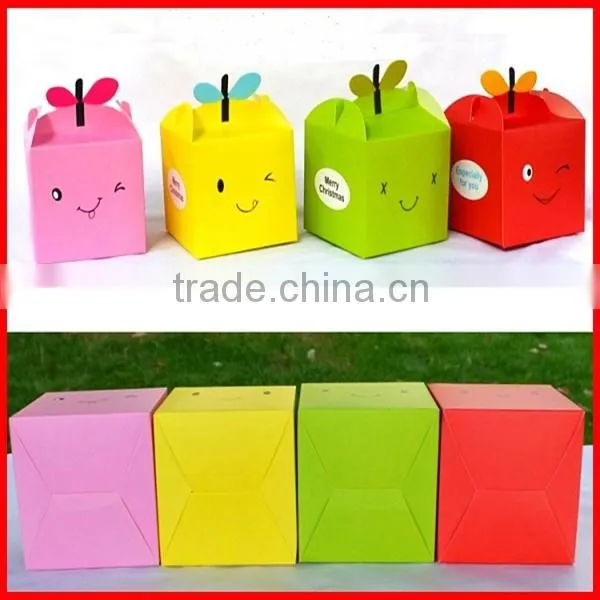 Delicate Color Printing Christmas Gift Paper Box Packing Wholesale