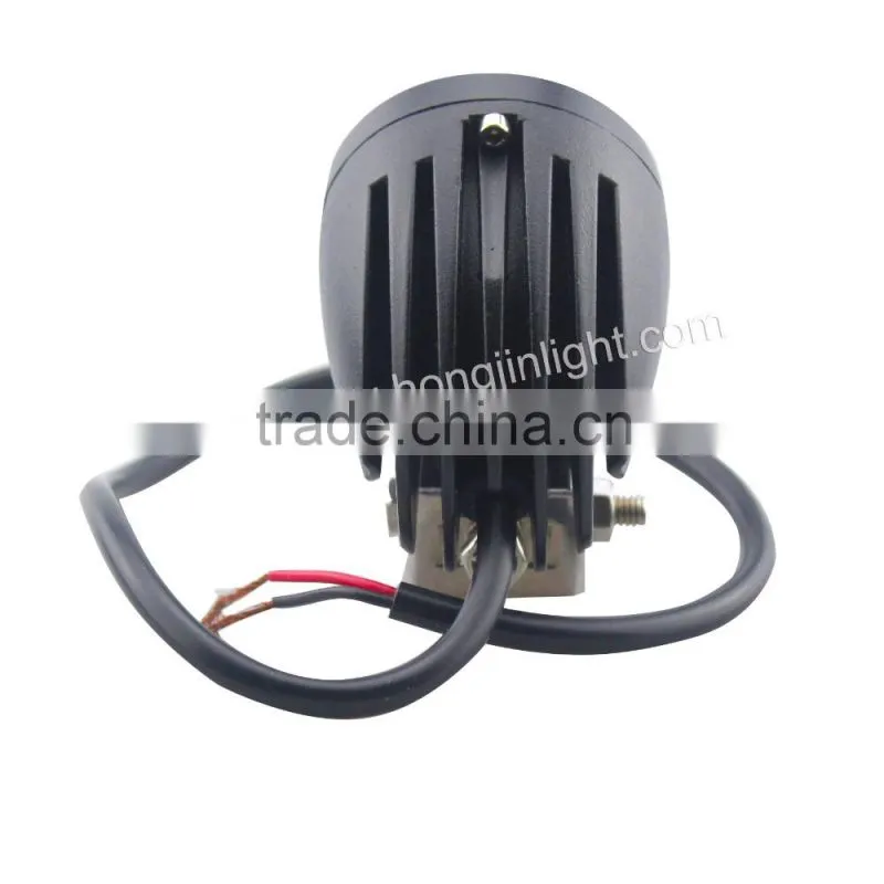 China top selling manufacturer Super Bright spot/flood ip67 led headlight 12v led light motorcycles 10w 2inch