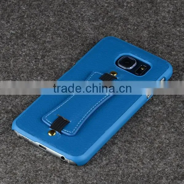 C&T Premium Leather Hand Grip Strap Cover for Samsung Galaxy S7