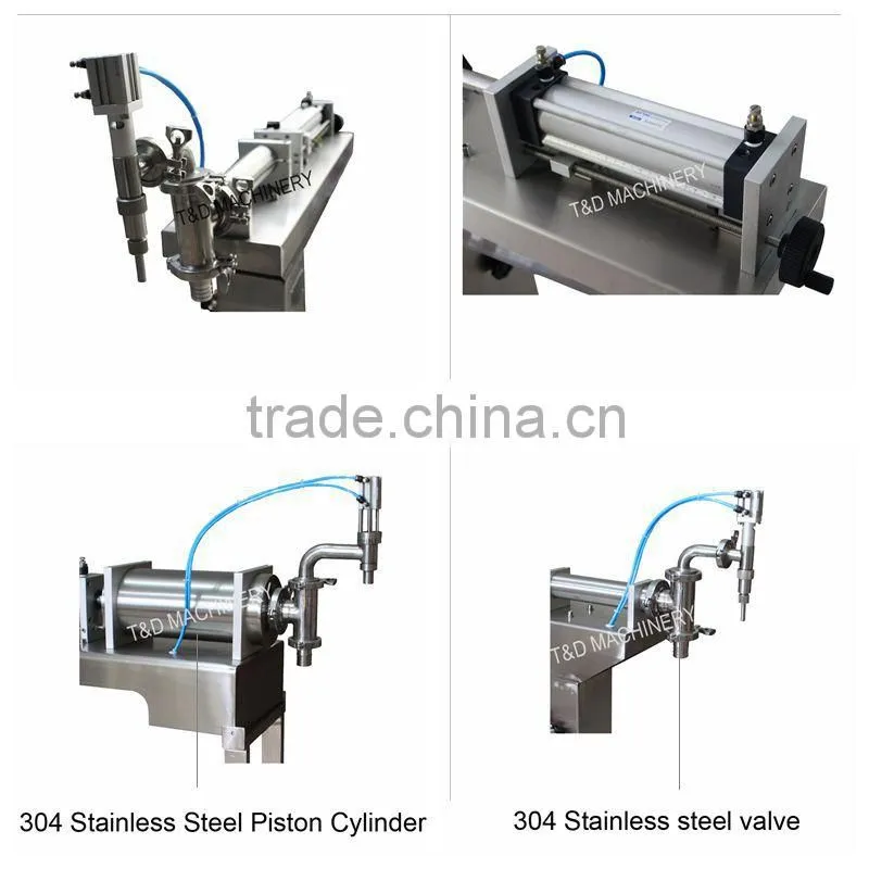 DF3-5000 semi automatic wine bottle filling machine
