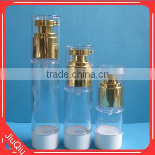 HOT SALE 15ml 30ml,50ml airless acrylic bottles with good quality