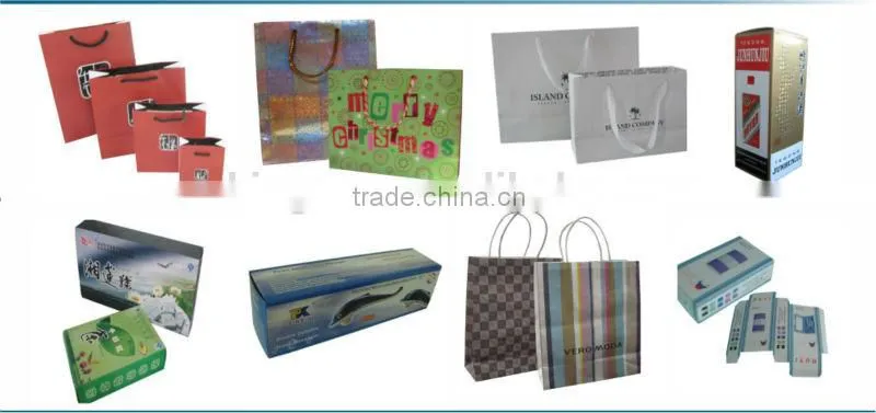 printed gift package paper box