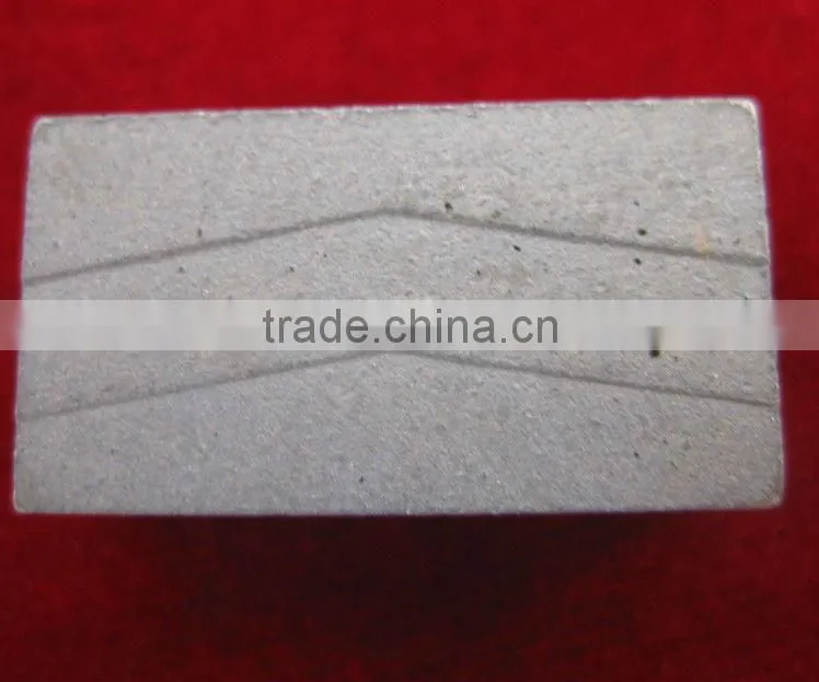 cutting basalt diamond saw blade segment