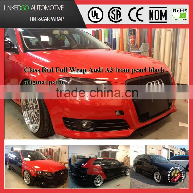Good quality car body sitcker car vinyl wrap auto wrap car wrapping