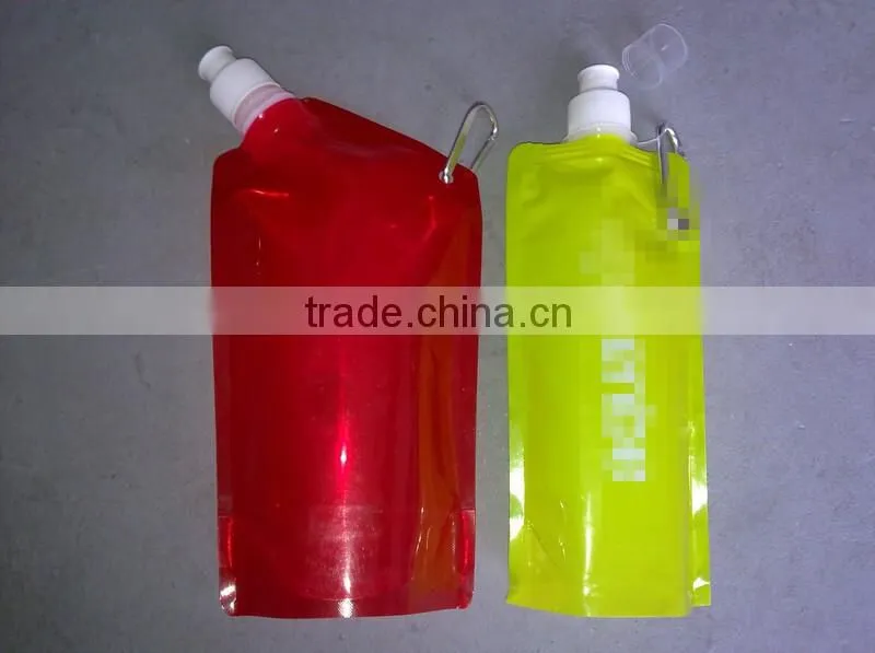 Side sealed aluminum foil pouch for beverage