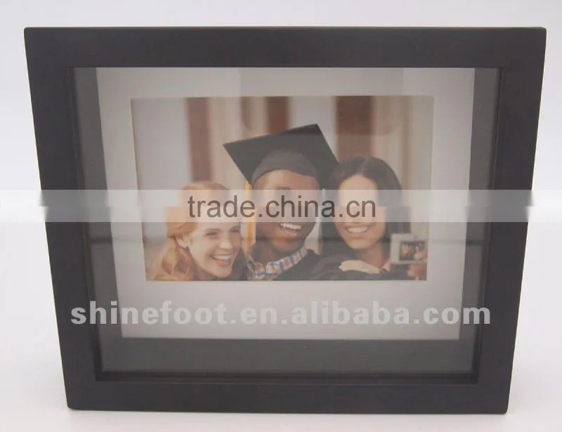 8" metal picture frame with coin bank T-FB01-1(f01)