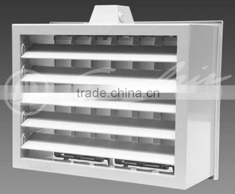 Adjustable auto swing plastic air duct diffuser