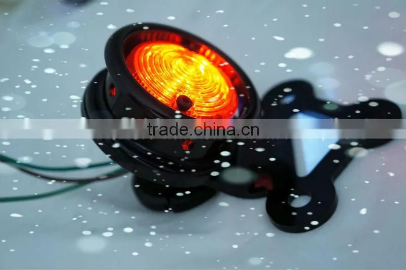 MOTORCYCLE LED TAIL LIGHT / fork boots MOTORCYCLE led taillight for harley