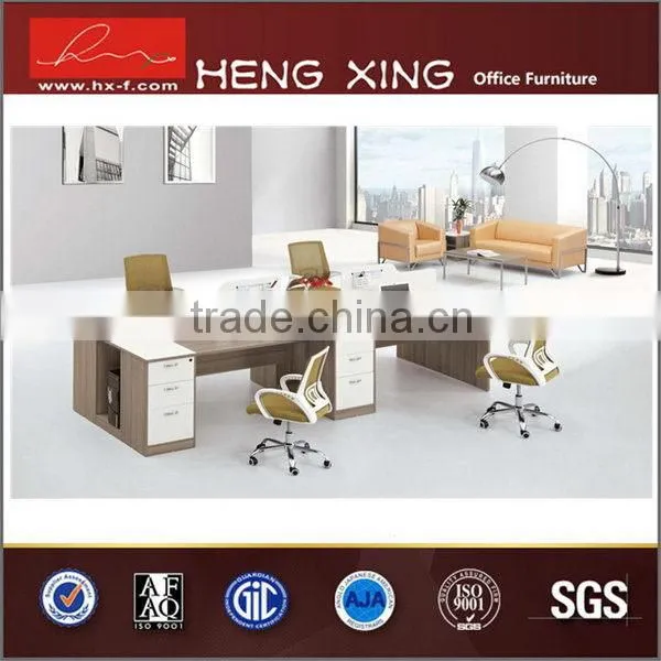 High quality newest wood office desk partition