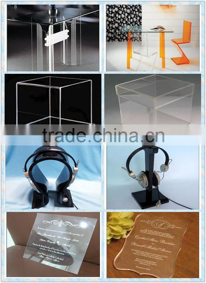 Different design double sized plactic acrylic sign holder