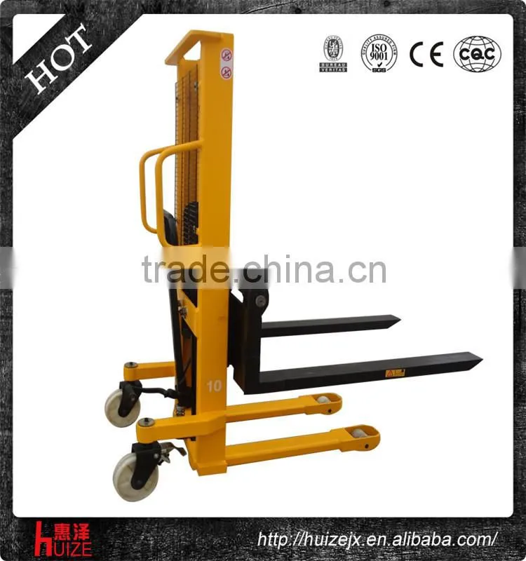 Hydraulic Hand Walkie Straddle Pallet Stacker