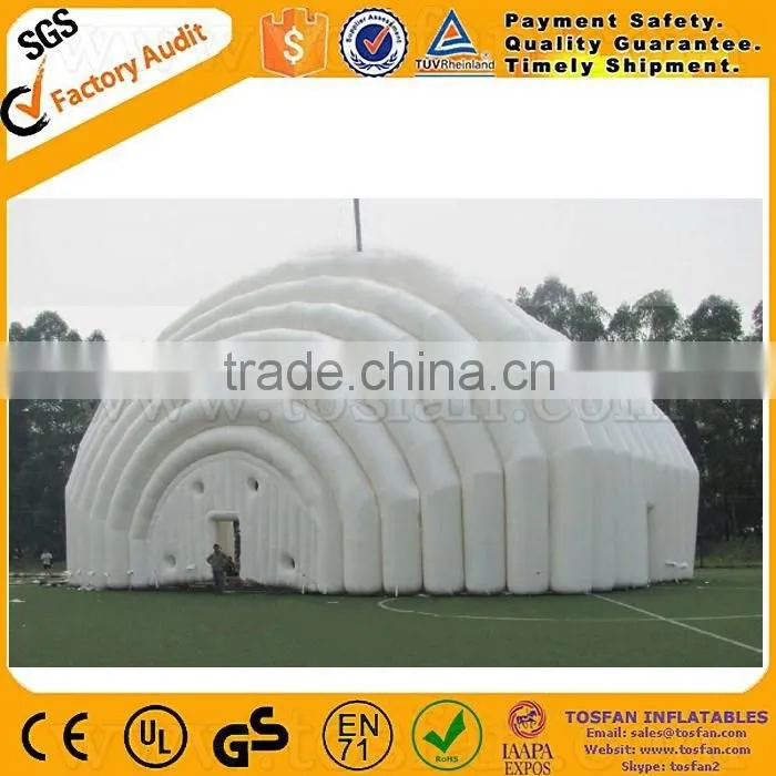 Exhibition giant outdoor inflatable shell tent F4111