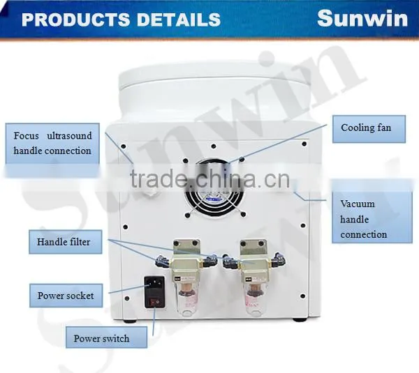 (SW-255F)2014 hot sale! focus ultrasonic keyword cavitation slimming device