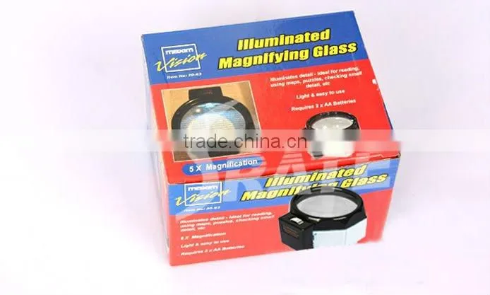 MG13104 Illuminated Magnifier Lamp with Stand