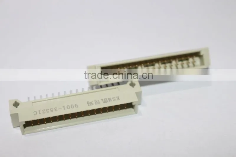 DIN 41612 2 row 32 pin right angle male type