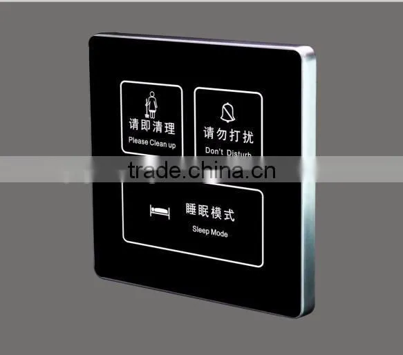 Crystal Glass Panel Touch Switch