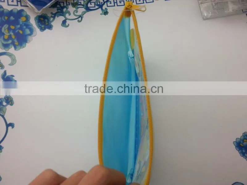 2015 hot selling Cute animal transparent PVC bag