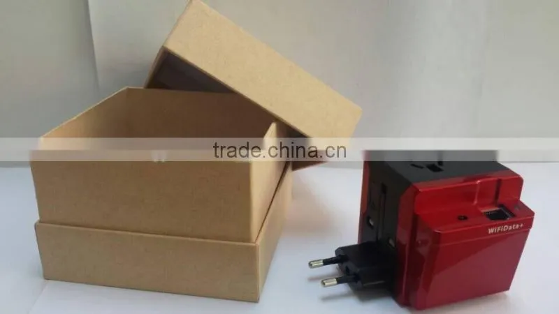 JIUSHANG 2 usb wifi universal travel plug adapter