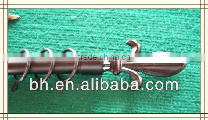 non-rust curtain rod,rustic curtain rod