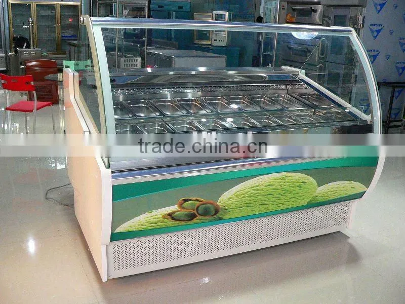 Gelato showcases (factory direct selling)