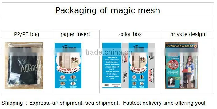 New product magic mesh with magnetic bird buttons