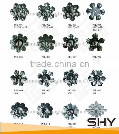 Decorative Cast Iron Ornaments Designs for Sale