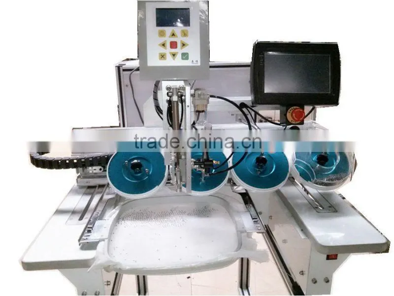 Mini automatic ultrosonic rhinestone setting machine