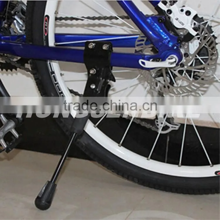 Aluminum general bicycle mountain bike adjustable kick stand/support