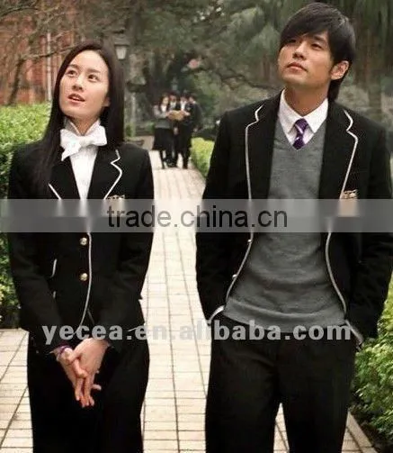 Fashion design cheap college uniform